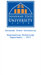 Mobile Screenshot of linux.savannahstate.edu